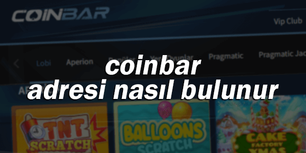Coinbar Adresi Nasıl Bulunur